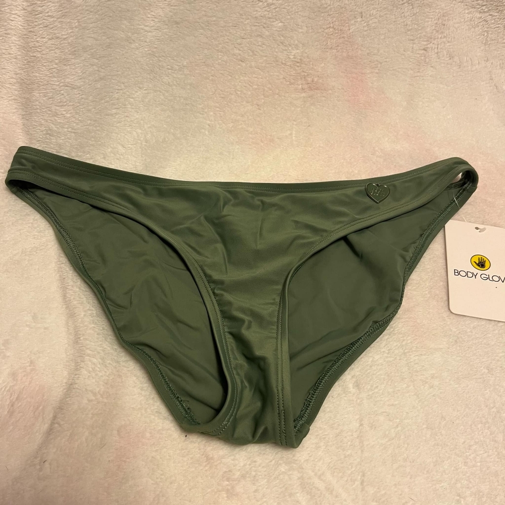 Body Glove Smoothies Eclipse Solid Cactus Large Bikini Bottom